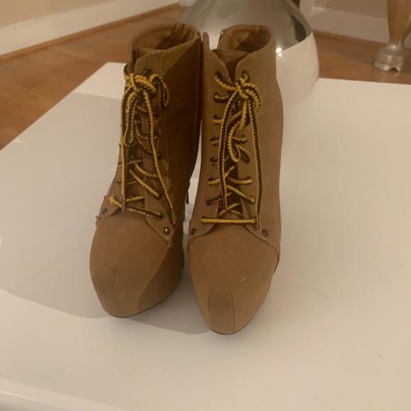 Tan Booties - Picture 3 of 3